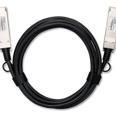 Zyxel DAC100G-3M-ZZ0101F câble InfiniBand et à fibres optiques QSFP28 DAC Noir