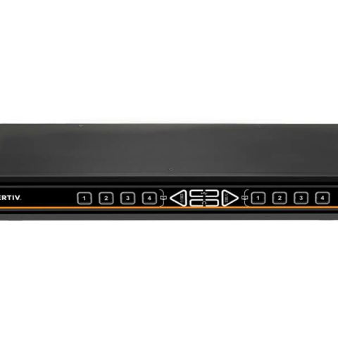 Vertiv SCM145DPH-400 commutateur écran, clavier et souris Noir