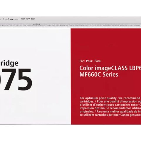 Canon 075 Cartouche de toner 1 pièce(s) Original Jaune