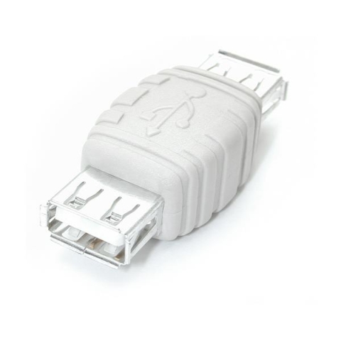 StarTech.com Changeur de genre USB - Adaptateur USB A vers A - F/F - Blanc