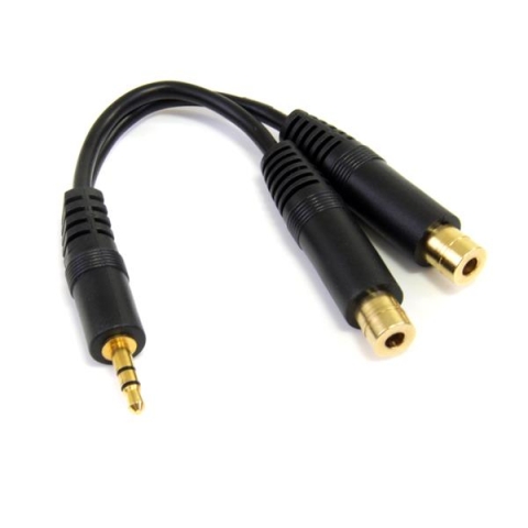 StarTech.com Cable repartiteur stereo de 15 cm