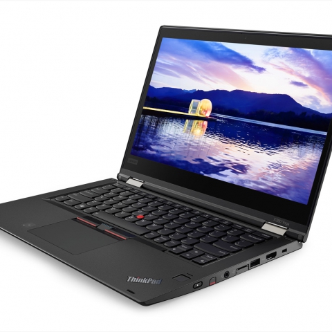 Lenovo ThinkPad X380 Yoga Hybride (2-en-1) 33,8 cm (13.3") 1920 x 1080 pixels Écran tactile Intel® Core™ i5 de 8e génération 8 Go DDR4-SDRAM 256 Go SSD Windows 10 Pro Noir