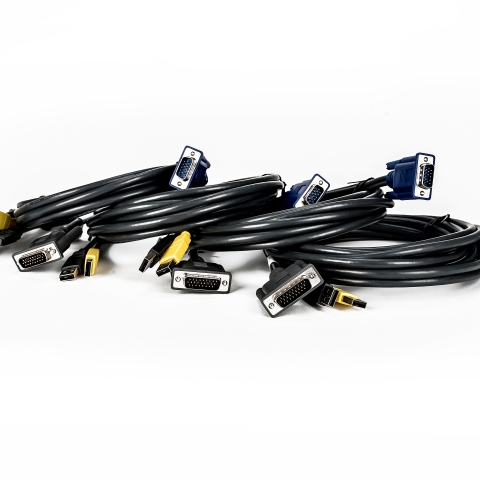 12-FOOT 26-PIN TO VGA 4-CABLE BUNDLE