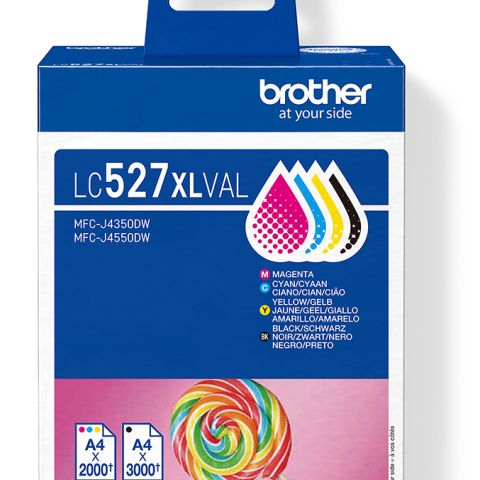 Brother LC527XLVAL Cartouche d'encre d'origine, pack économique