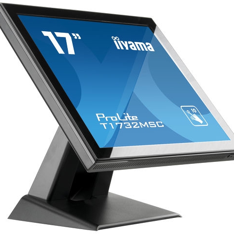 iiyama ProLite T1732MSC-B5X moniteur à écran tactile 43,2 cm (17") 1280 x 1024 pixels Plusieurs pressions Noir