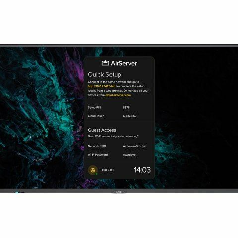 NEC MultiSync M861 Écran plat de signalisation numérique 2,18 m (86") LED 500 cd/m² 4K Ultra HD Noir 24/7