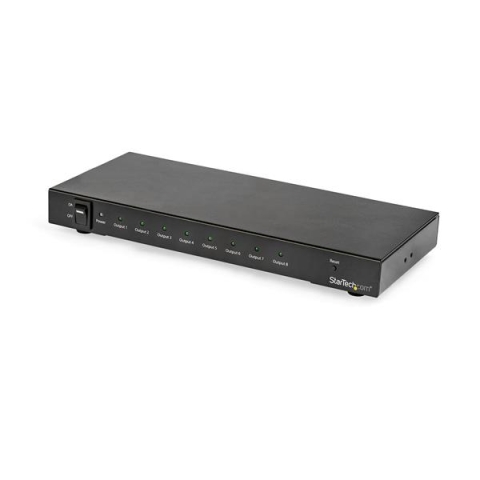 StarTech.com Splitter vidéo HDMI 4K 60 Hz à 8 ports - Répartiteur HDMI Ultra HD compatibe HDR
