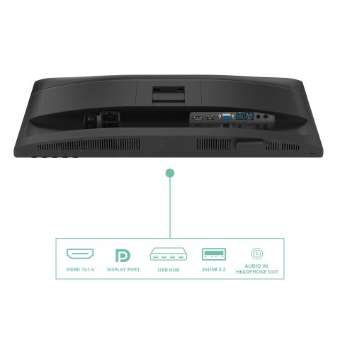 AOC 24P4U écran plat de PC 60,5 cm (23.8") 1920 x 1080 pixels Full HD Noir