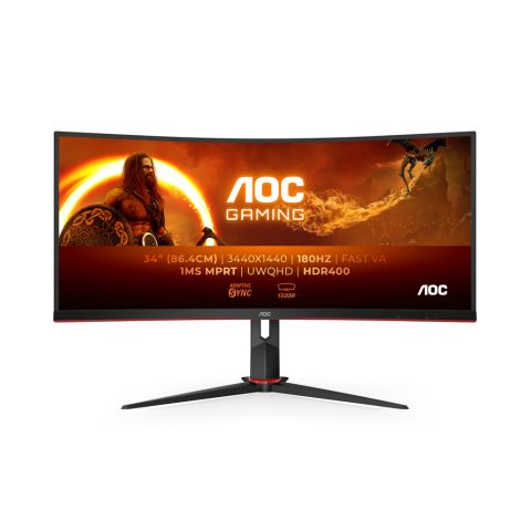 AOC G2 CU34G2XP/BK écran plat de PC 86,4 cm (34") 3440 x 1440 pixels