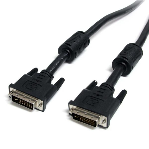 StarTech.com 6ft DVI-I câble DVI 1,8 m Noir