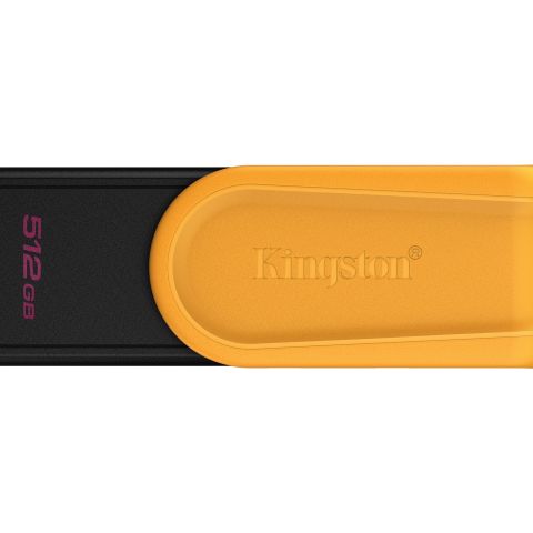 Kingston Technology DataTraveler 512GB Portable USB 3.2 Gen 1 Exodia S (Noir/Jaune)