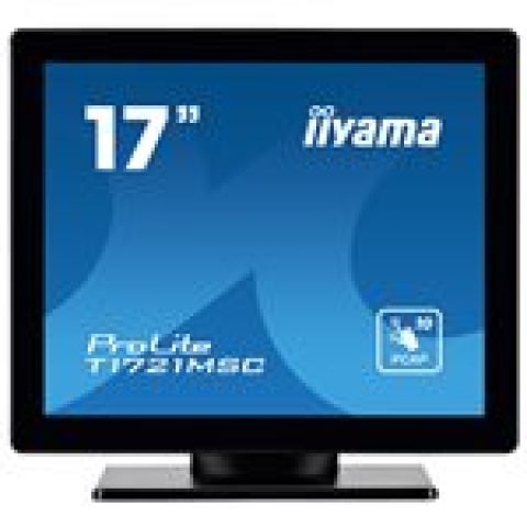 iiyama ProLite T1721MSC-B2 écran plat de PC 43,2 cm (17") 1280 x 1024 pixels SXGA LED Écran tactile Dessus de table Noir