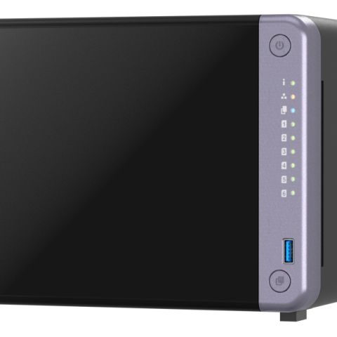 QNAP TS-632X-4G serveur de stockage NAS Tower Alpine Alpine AL-524 4 Go DDR4 QNAP QTS Noir