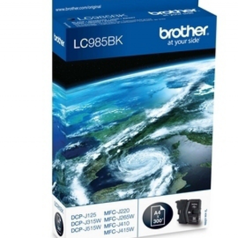 INK CARTRIDGE LC985BKBP BLACK 300 PAGES