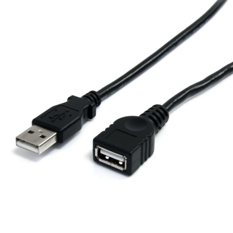 StarTech.com Câble d'extension USB Type-A de 3 m - M/F - Rallonge USB-A - Noir