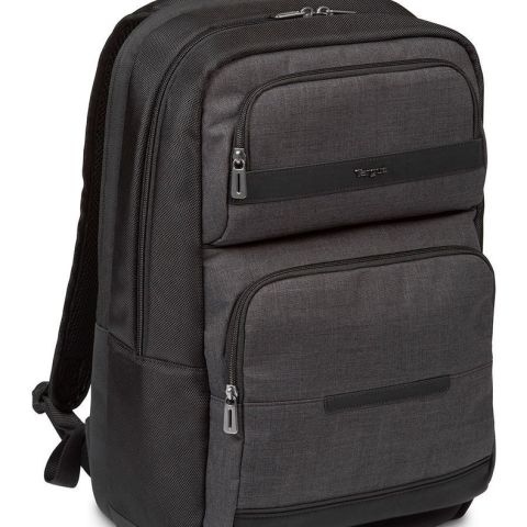 Targus CitySmart sac à dos Sac à dos normal Noir, Gris Simili-cuir, Polyuréthane (PU)