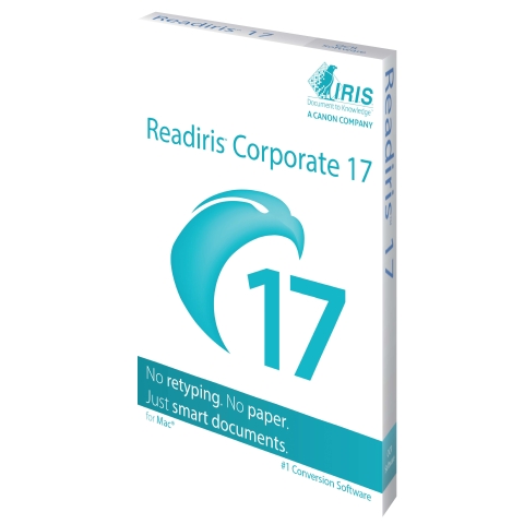 Readiris Corporate 17 1 licence(s) Téléchargement électronique de logiciel