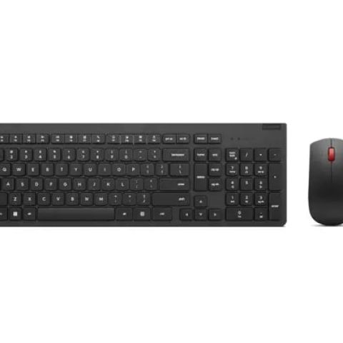 Lenovo 4X31N50746 clavier Souris incluse RF sans fil QWERTY Anglais américain Noir