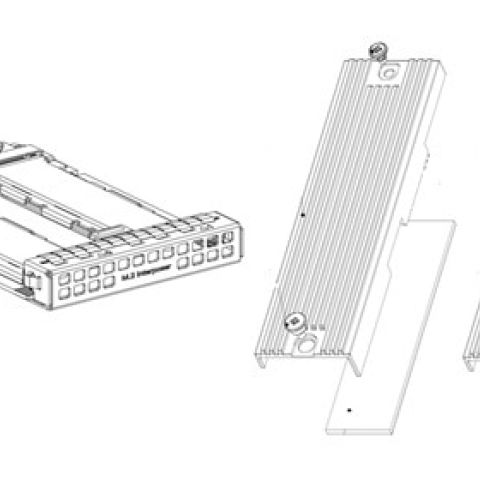 DELL 490-BLDC carte et adaptateur d'interfaces Interne M.2