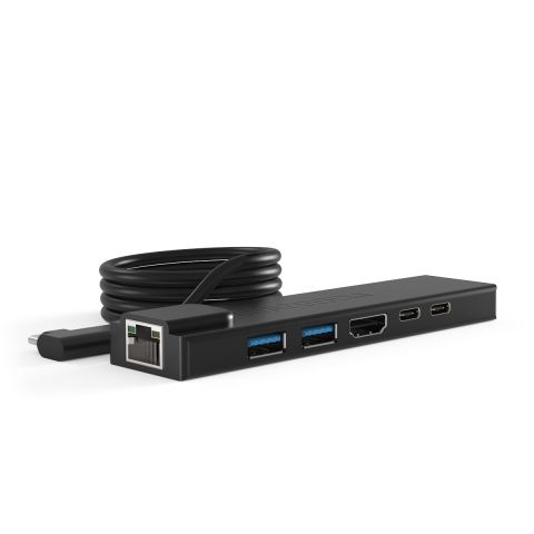 Compulocks HUB01 hub & concentrateur USB 2.0 Type-C Noir