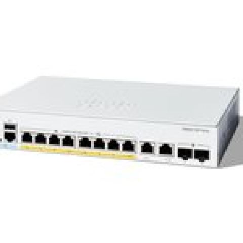 Cisco C1200-8P-E-2G commutateur réseau Géré L2/L3 Blanc