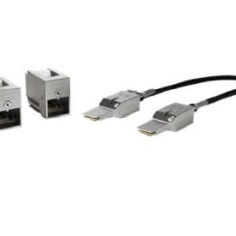 Cisco C9300L-STACK-KIT= câble de fibre optique 0,5 m Noir, Gris
