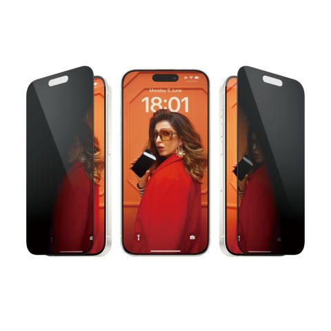 PanzerGlass ® Privacy Screen Protector iPhone 15 Pro 
