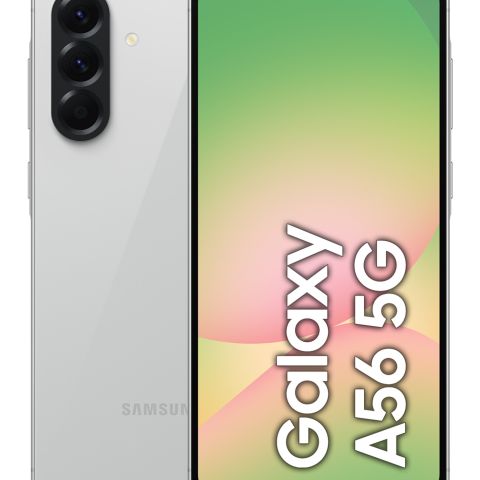 Samsung Galaxy A56 17 cm (6.7") Double SIM Android 15 5G USB Type-C 8 Go 256 Go 5000 mAh Gris clair