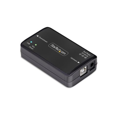 StarTech.com Isolateur Galvanique USB, Jusqu'à 6KV, Isolateur de Bruit Électrique, IP40, Montage sur Rail DIN, Filtre d'Alimentation Isolé, USB 2.0/1.1, 5V/250mA, Plug-and-Play, TAA