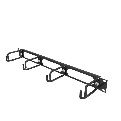1U Horizontal Cable Organizer with Meta
