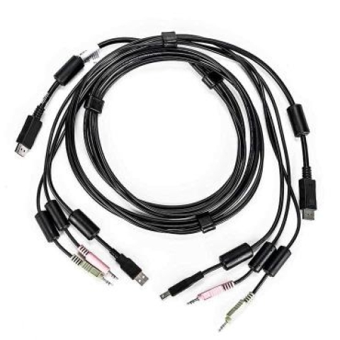 CABLE 1-DISPLAYPORT/1-USB/2-AUDIO 6FT