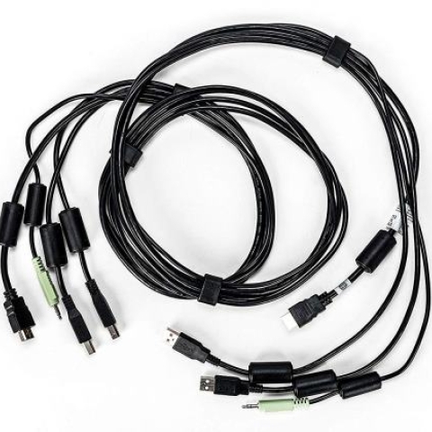 CABLE 1-HDMI/2-USB/1-AUDIO 10FT (SC845H)