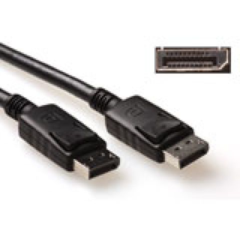 ACT AK3980 câble DisplayPort 2 m Noir