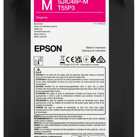 Epson SJIC48P-M cartouche d'encre 1 pièce(s) Original Magenta