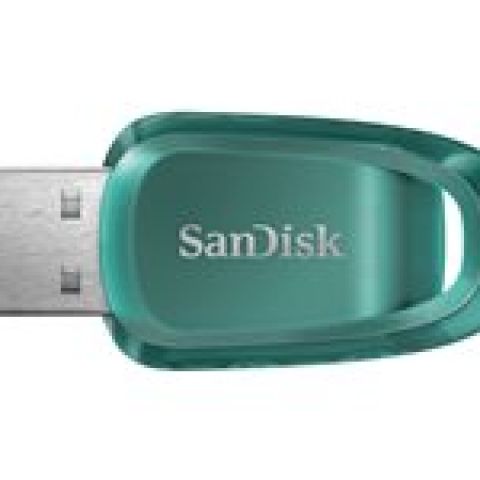 SanDisk Ultra Eco lecteur USB flash 128 Go USB Type-A 3.2 Gen 1 (3.1 Gen 1) Vert