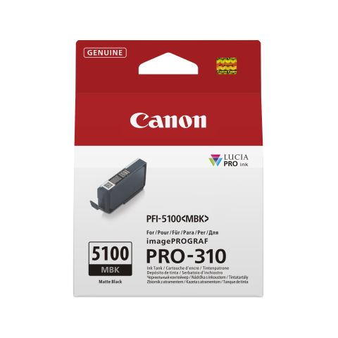 Canon PFI-5100 MBK cartouche d'encre 1 pièce(s) Original Noir mat