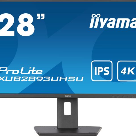 iiyama ProLite 71,1 cm (28") 3840 x 2160 pixels 4K Ultra HD LED Noir