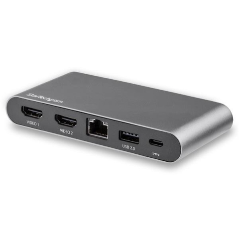 StarTech.com Station d'accueil USB Type-C à double affichage HDMI 4K pour PC portable