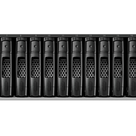 Lenovo ThinkSystem DE4000H boîtier de disques Rack (2 U) Noir
