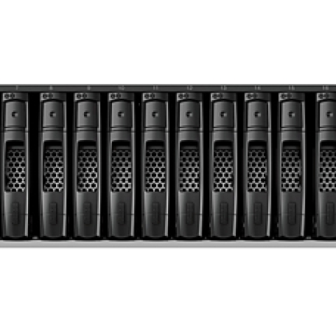 Lenovo ThinkSystem DE4000H boîtier de disques Rack (2 U) Noir