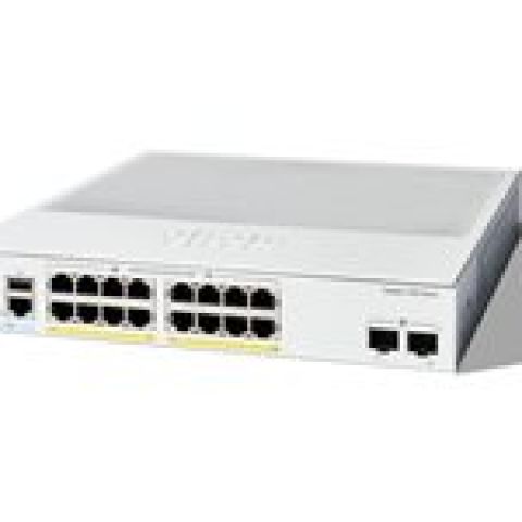 Cisco C1300-16FP-2G commutateur réseau Géré L2/L3 Blanc