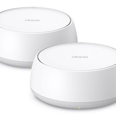 TP-Link Deco BE22 2-pack WiFi system Bi-bande (2,4 GHz / 5 GHz) Wi-Fi 7 (802.11be) Blanc Interne