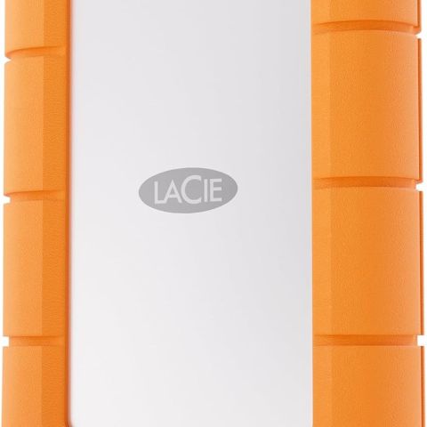 LaCie STMF2000400 lecteur à circuits intégrés externe 2 To Gris, Orange