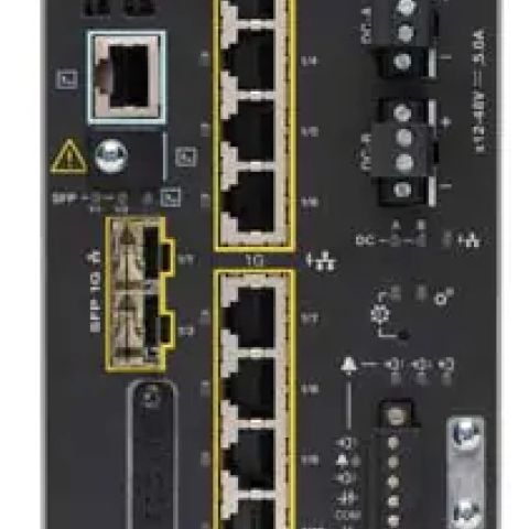 Cisco Catalyst IE-3300-8T2S-E commutateur réseau Géré L2 Gigabit Ethernet (10/100/1000) Noir