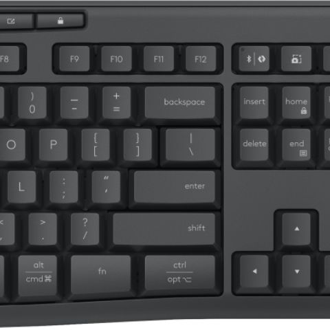Logitech MK370 Combo for Business clavier Souris incluse RF sans fil + Bluetooth QWERTZ Suisse Graphite
