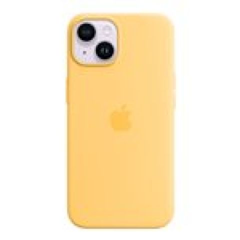 Apple MPT23ZM/A coque de protection pour téléphones portables 15,5 cm (6.1") Housse Jaune