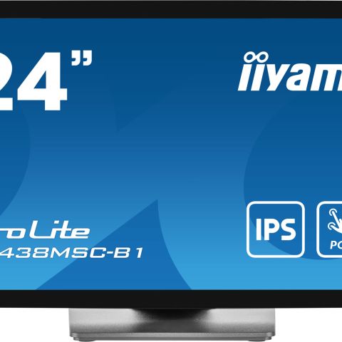 iiyama ProLite écran plat de PC 60,5 cm (23.8") 1920 x 1080 pixels Full HD LED Écran tactile Noir