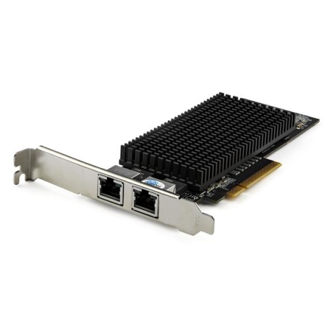 StarTech.com Carte reseau PCIe 10Gb a deux ports avec 10GBASE-T et NBASE-T