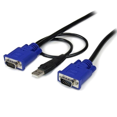 StarTech.com Câble pour Switch KVM VGA avec USB 2 en 1