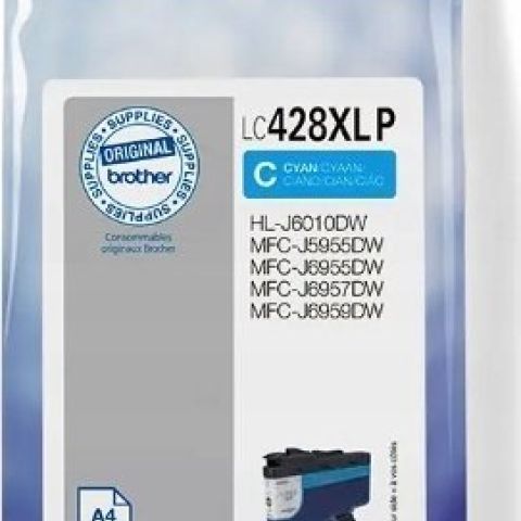 Brother LC-428XLCP cartouche d'encre 1 pièce(s) Original Cyan